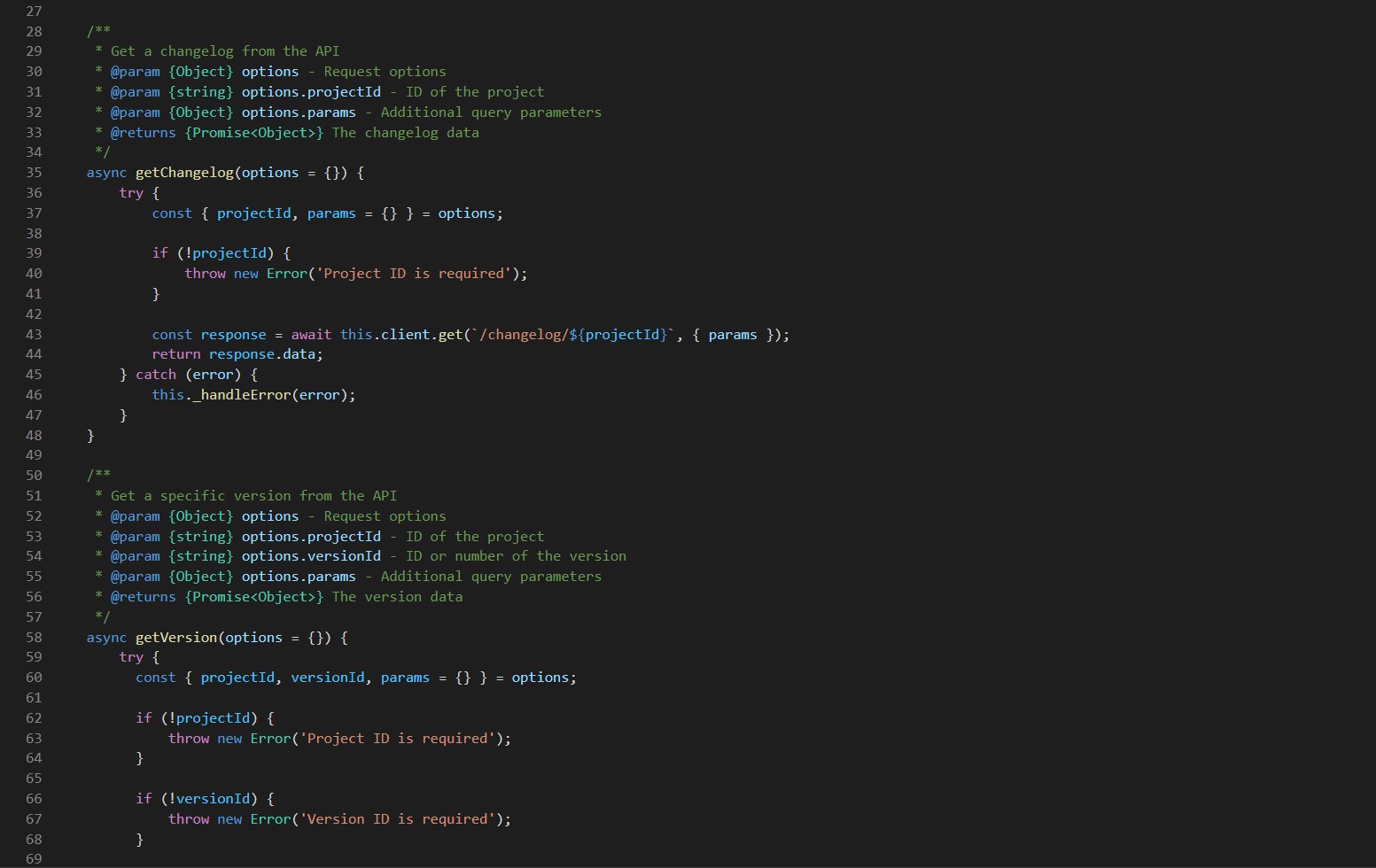 Illustration of a person managing version control